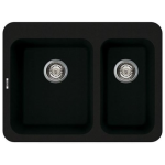 Elleci Fox330 花崗岩廚房台上石盆 (黑色)